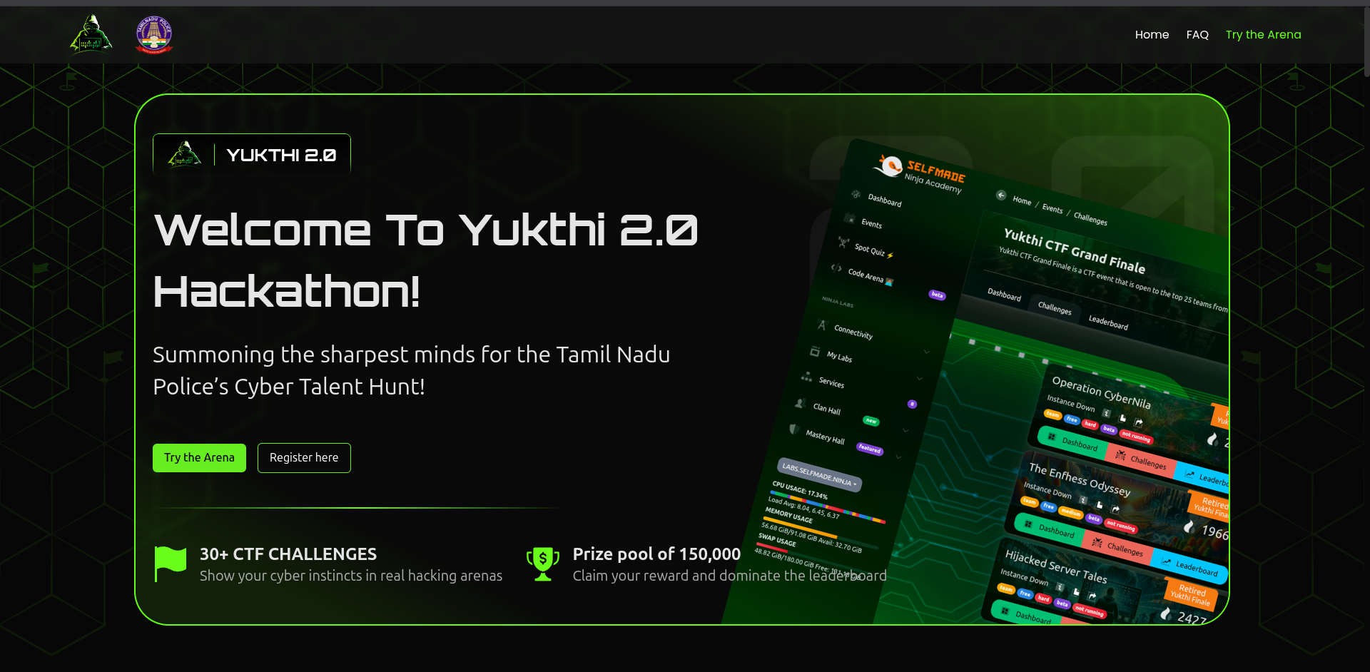 Yukthi CTF 2024 & 2025 screenshot